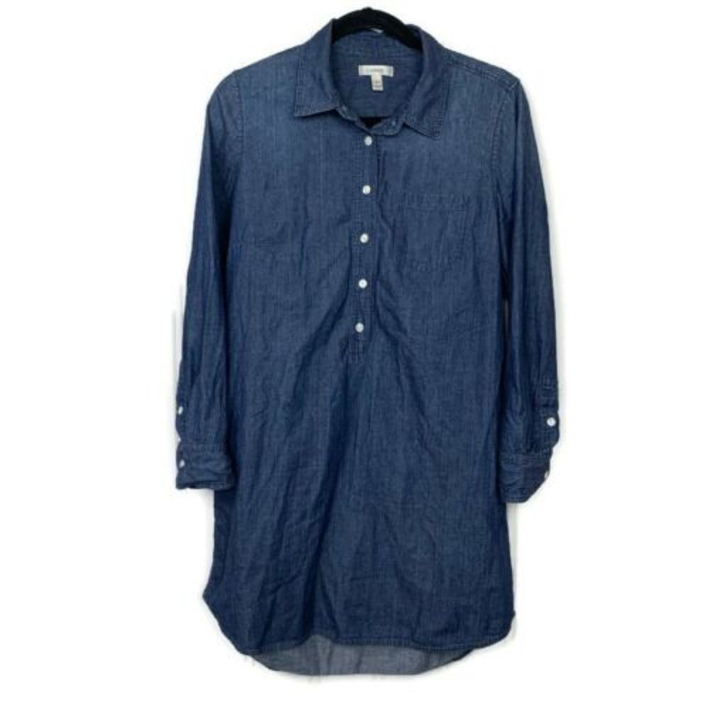 J.Crew Womens 8 Keeper Shirtdress Dress